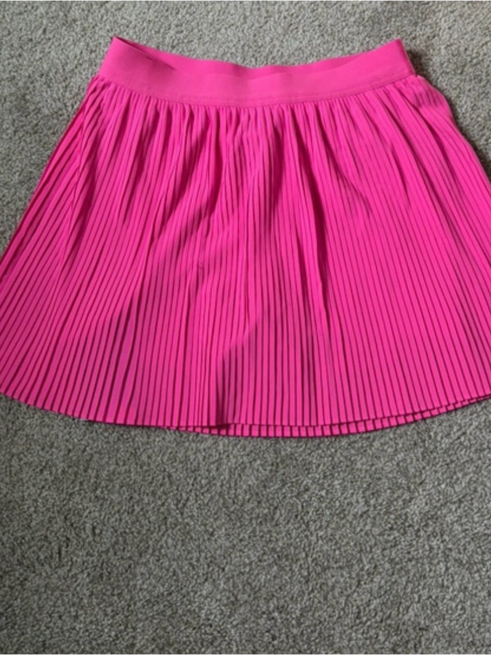 GAP Bright Pink Pleated Skater Skirt